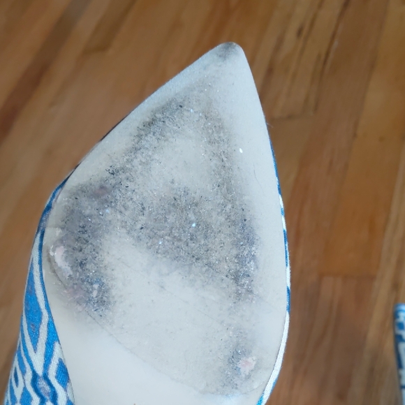 Sam Edelman Blue Patterned Women's Heels - Picture 12 of 14